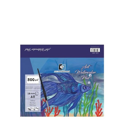 ALEX SULUBOYA DEFTERİ A5 300GR 12 YP