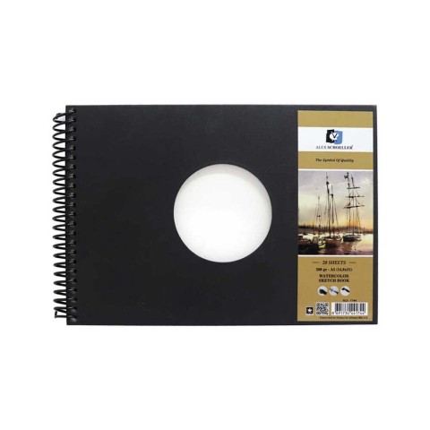 ALEX SCH A5 300GR 20Lİ SERT KAPAK SULU BOYA DEFTER