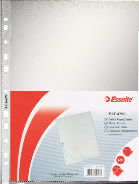 ESSELTE POŞET DOSYA A4 KOD : 479815 100 LÜ PK 
