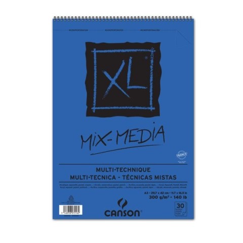 CANSON MİX MEDIA SANATSAL BLOK A3 300GR 30YPR.