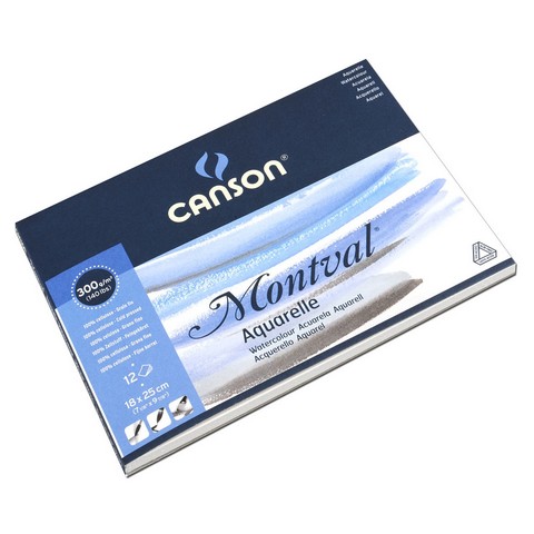 CANSON SULUBOYA BLOK 18X25 MONTVAL 300G 12 YAPRAK