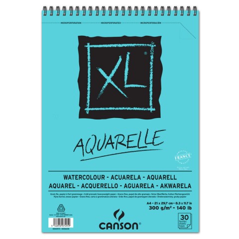 CANSON AQUARELLE 30 SYF A4 300 GR 