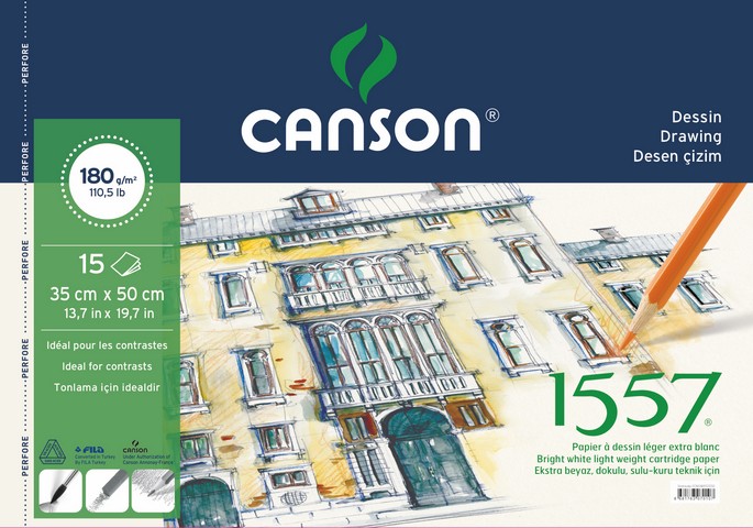 CANSON 180GR 35X50 RESİM DEFTERİ 15 YPR