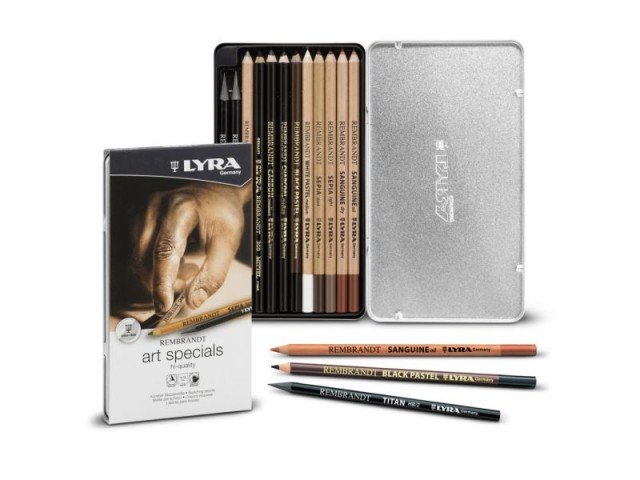 LYRA REMBRANDT ART SPECİALS 12Lİ METAL KUTU 