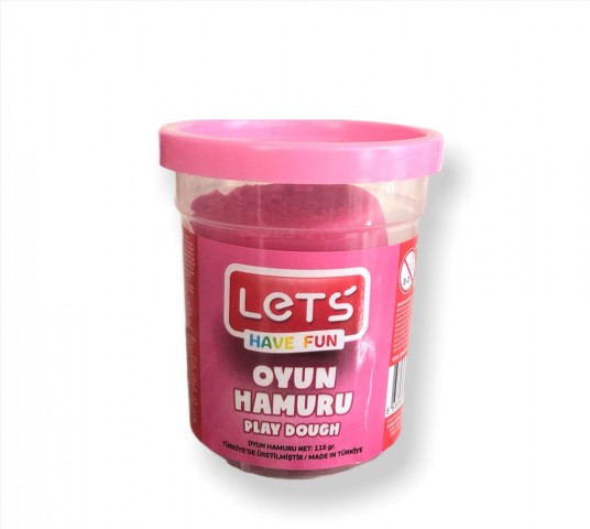 LETS OYUN HAMURU PEMBE RENK 115 GR. / L8440-7