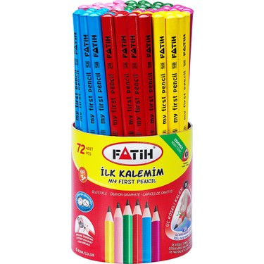 FATİH KURŞUN ÜÇGEN JUMBO KALEM RENKLI 