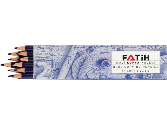 FATİH MAVİ KOPYA KALEM 