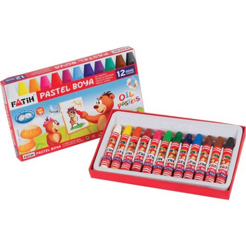 FATİH 12 Lİ PASTEL BOYA ART : 34012/F