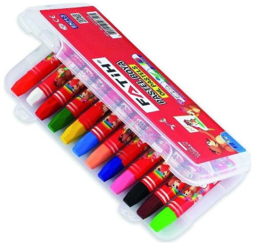 FATİH PASTEL BOYA 12 RENK ÇANTALI