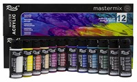 RİCH MASTER- MİX AKRİLİK SET 60 CC 12 RENK