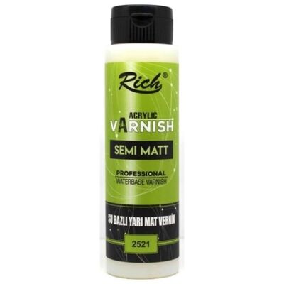 RİCH SU BAZLI MAT VERNİK 120CC