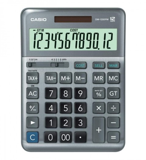 CASIO DM-1200FM HESAP MAKINASI 