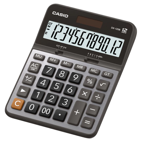 CASIO DX-120B MASA TİPİ HESAP MAKINASI 