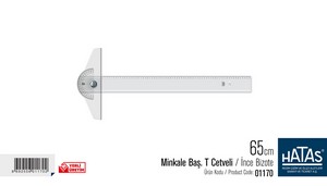 HATAS T CETVELİ OYNAR BAŞLI  65 CM 
