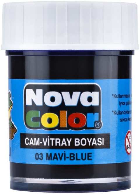 NOVA COLOR CAM BOYASI SU BAZLI MAVI