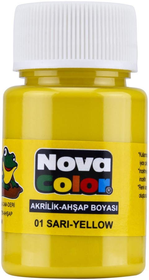 NOVA COLOR AKRİLİK  30 ML SARI