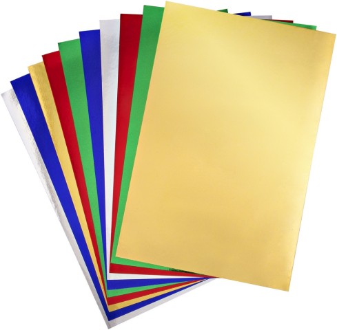 NOVA COLOR AYNALI KAĞIT 10 RENK