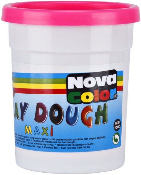 NOVA COLOR OYUN HAMURU MAXİ PEMBE  NC-4145