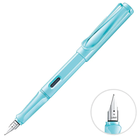 LAMY SAFARI 2023 OZEL URETIM RENGI AQUASKY DOLMA K