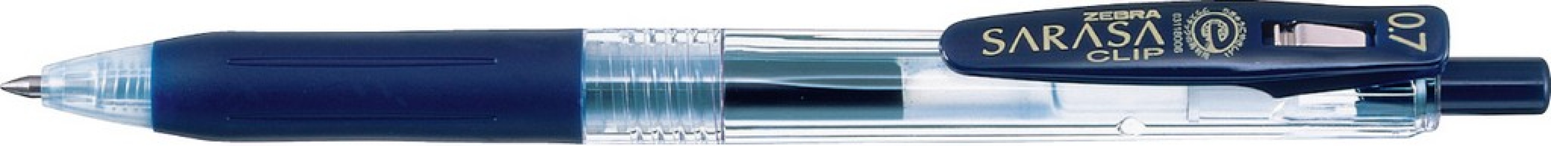 SARASA ROLLER CLİP JEL BASMALI 0,7mm  LACİVERT
