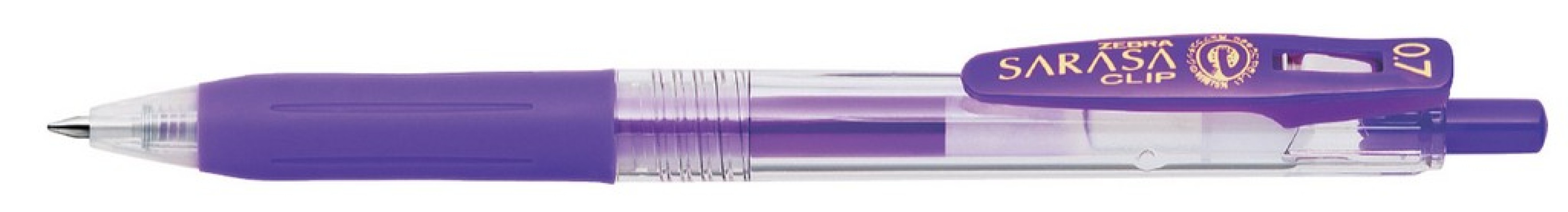 SARASA ROLLER CLİP JEL BASMALI 0,7mm  MOR