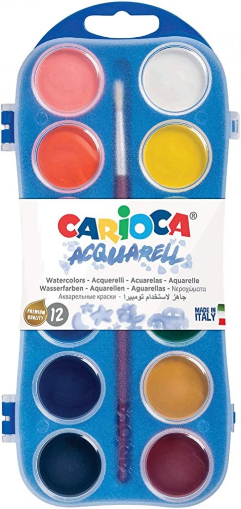 CARİOCA SULU BOYA 30 MM 12 Lİ