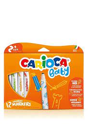 CARİOCA PASTEL SÜPER YIKANABİLİR KEÇELİ KALEM 12Lİ