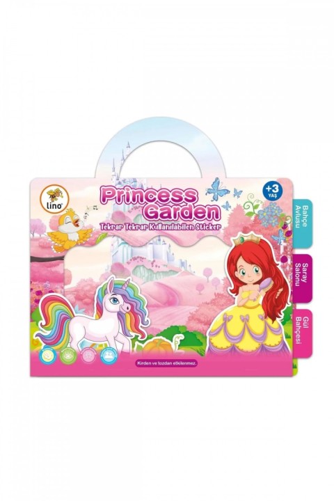 LİNO PRINCESS GARDEN LS-301 TEKRAR KULLANB STİCKER