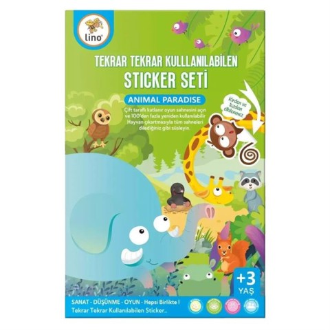 LİNO ANİMAL PARAD LS-401 TEKRAR KULLANABL STİCKER 