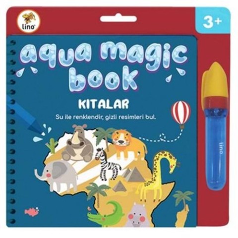 LİNO AQUA MAGİC BOOK KITALAR SİHİRLİ BOYAMA KITABI