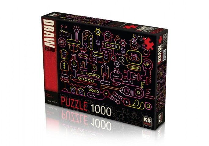 ROBOT WORKSHOP PUZZLE 1000 PARÇA