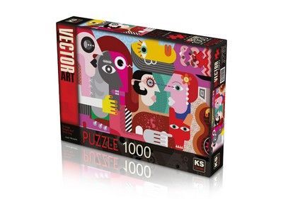 KS PUZZLE 1000 PRÇ STRANGE PEOPLE AND DIRTY