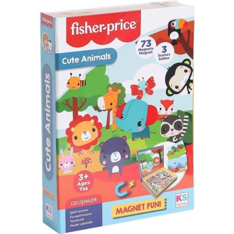 KS PUZZLE FİSHER -PRİCE BABY PUZZLE CUTE ANİMALS