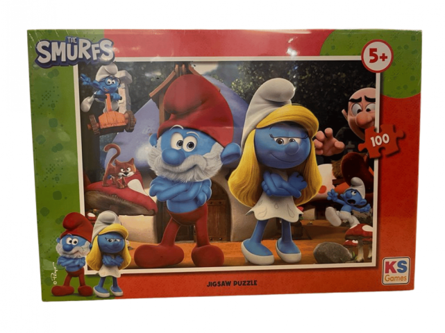KS SMURF 100 PRÇ PUZZLE SMR 714 