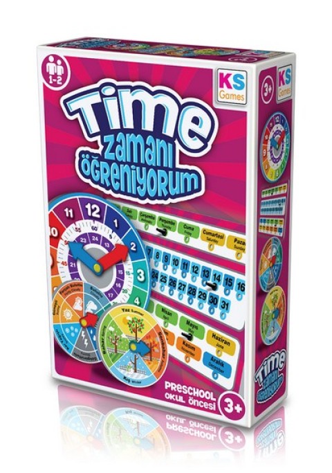 KS PUZZLE ZAMANI ÖGRENİYORUM ZO234