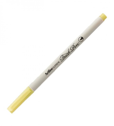 ARTLİNE SUPREME BRUSH UÇLU KALEM AÇIK SARI