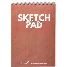 FANART ACADEMİ SKETCH BOOK A4 BORDO 50YPR 