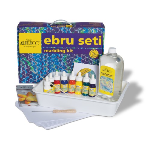 ARTDECO EBRU BAŞLANGIÇ SETİ 8 RENK