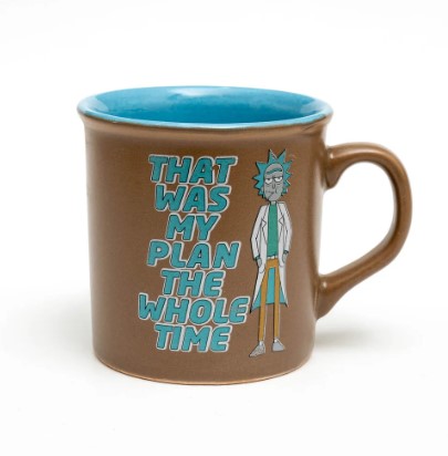 RICK AND MORTY AMSTERDAM MUG KUPA 