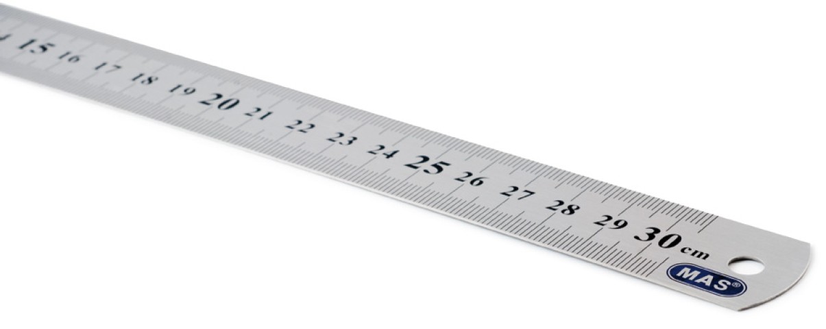 MAS ÇELİK CETVEL 2330 30cm