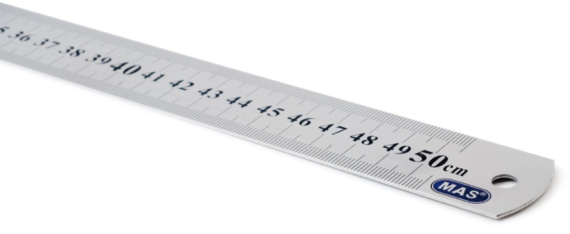 MAS ÇELİK CETVEL 2350 50cm