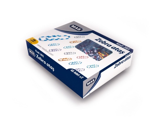 MAS ATAŞ 280 ZEBRA RENKLİ PVC KAPLI 28 mm