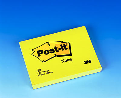 POST-İT 78X102 YAPIŞKAN KOD:657 SARI