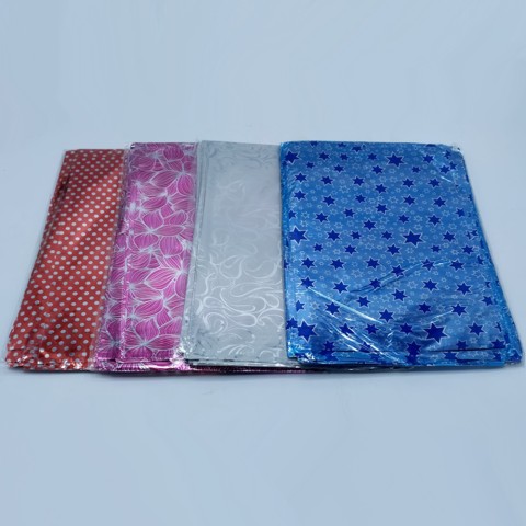 HEDİYE PAKET KAĞIDI METALİZE 17X25 - 100.LÜ PK 