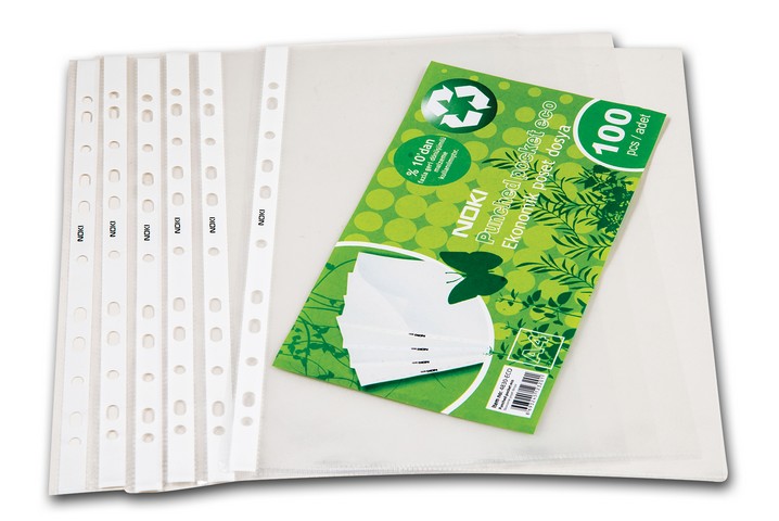 NOKİ POŞET DOSYA 100.LÜ PAKET A4 ECO  