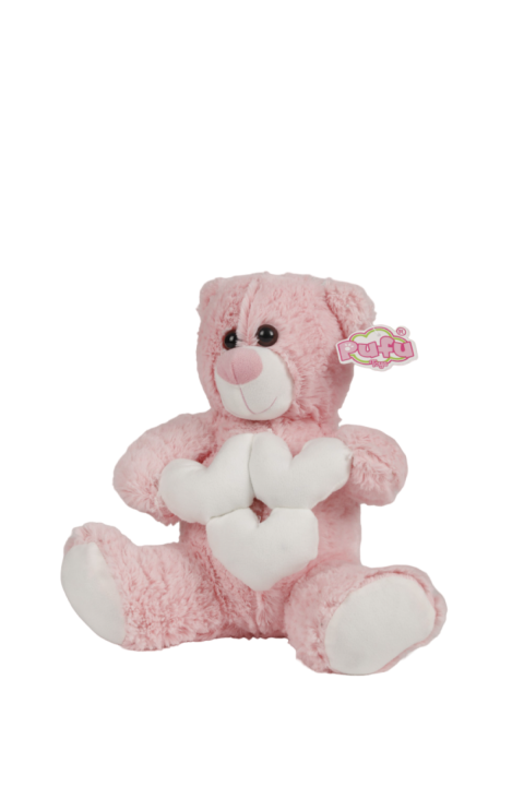 PELUŞ KALPLİ AYICIK 30 CM