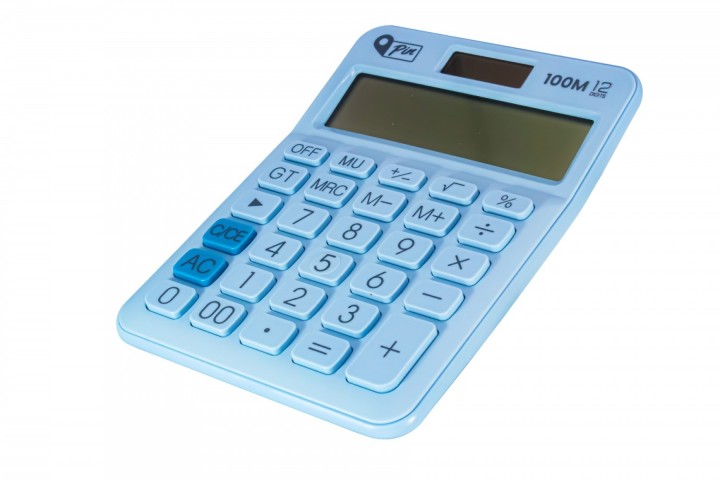 PİN HESAP MAKİNESİ MASAÜTÜ MAVİ PİN.100M