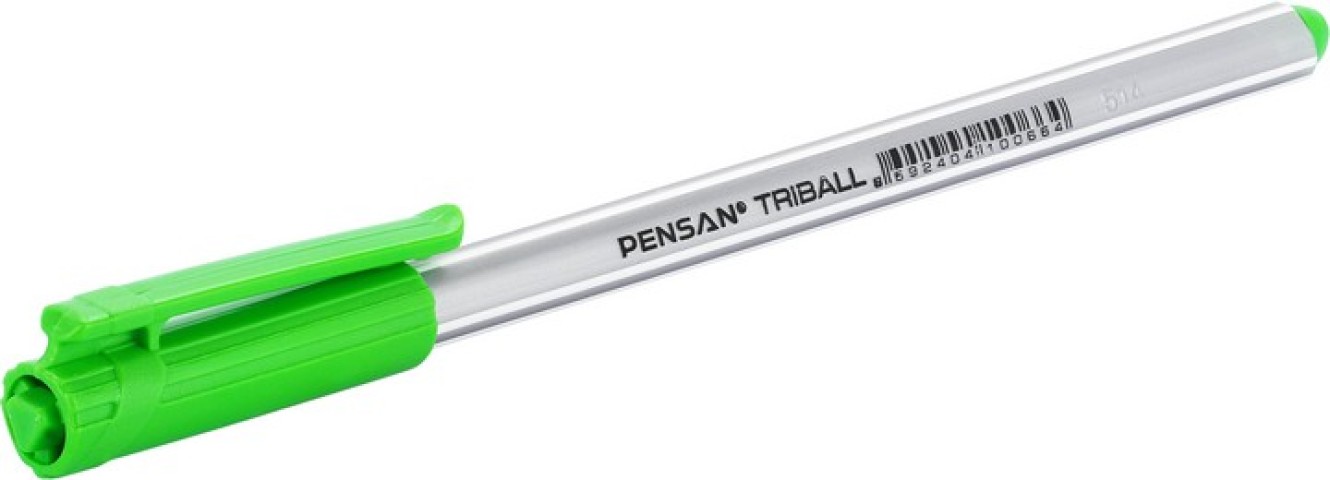 PENSAN TÜKENMEZ TRİBALL KALEM AÇIK YEŞİL ADET FİYA