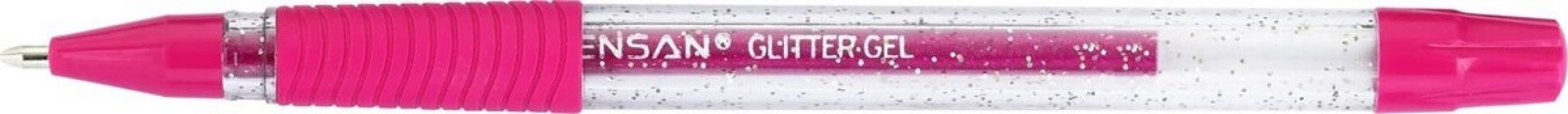 PENSAN SİMLİ KALEM JEL GLİTTER 1MM PEMBE