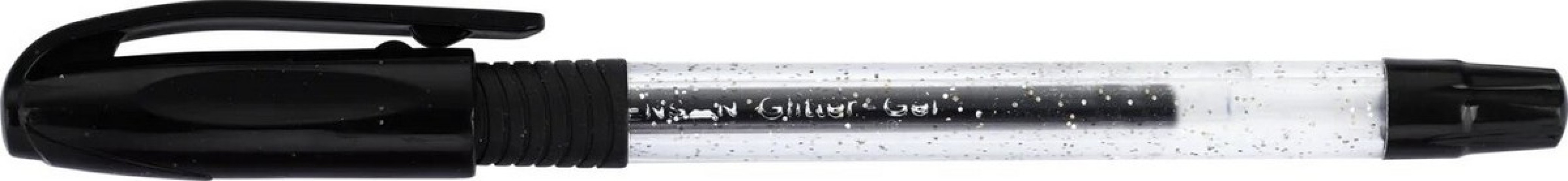 PENSAN SİMLİ KALEM JEL GLİTTER 1MM SİYAH